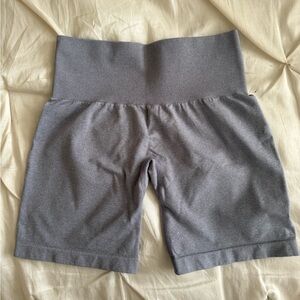 NVGTN Women's High-Waisted Gray Shorts